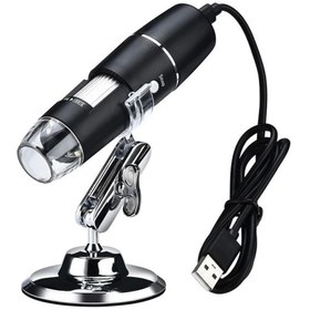 Resim CNL Usb 1000x Büyütme Kameralı 8 Led'li Dijital Mikroskop 