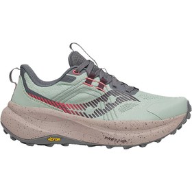 Resim SAUCONY Xodus Ultra 4 Kadın Yeşil Yol Koşusu Ayakkabısı KADIN YOL KOŞUSU AYAKKABISI 