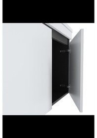 Resim Teta Home Tokyo 65 Cm Mdf Banyo Dolabı Seti Antrasit-beyaz Antrasit - Beyaz 