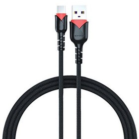 Resim Syrox C92 2.0A 1mt Type-C Şarj & Data Kablosu - Siyah 