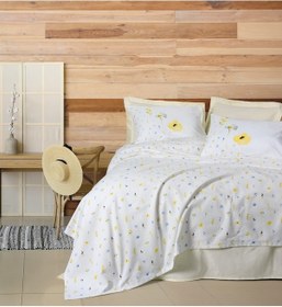 Resim Cotton Box Sweet Çift Kişilik Pike Takımı Dolce Sarı 