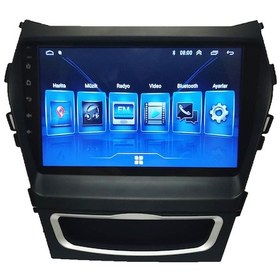 Resim Hyundai Santafe/Ix45 9 inç 2012-2016 Çerçeve Ve Soket 