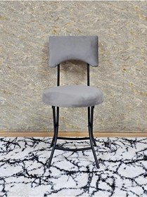 Resim Siyah Boyalı Katlanır Tabure - Kamp Sandalyesi - Sandalye - Mutfa Çok Renki 