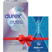 Resim Durex Yok Ötesi Ultra Prezervatif 10'lu + Humanlife 5 gr x 10 Doğal Jel Lubricant 
