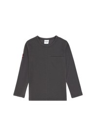 Resim U.S. Polo Assn. Erkek Çocuk Gri Bisiklet Yaka Sweatshirt 50314028-VR024 