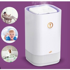 Resim Mf Product AirFresh MF0668 Led Işıklı Ultra Sessiz 3300 ml Hava Nemlendirici - Beyaz 