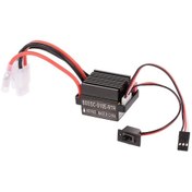 Resim Leezsing 1:10 Ölçekli Rc Araba/tekne İçin 5v/2a Bec'li 320a 2-3s Fırçalı Esc Elektrikli Hız Kontrol Cihazı 