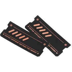 Resim Geeroyoo Laptop Bellek Soğutucu: Çift Katmanlı Grafen Ve Bakır Folyo Tasarımı, Ddr5/ddr4/ddr3/ddr2 Uyumlu, Ps5/steam Deck Destekli Soğutma Seti 2 Adet 