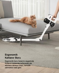 Resim Sinbo Svc-8635 BLDC Motorlu Dikey Kablosuz Şarjlı Led Aydınlatmalı Süpürge 