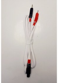 Resim Agremon Compex Cihazları İçin Pin Uçlu Kablo 1 Adet Kırmızı ve 1 Paket Tens Elektrot Pedi 