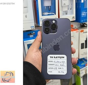 Resim Apple iPhone 14 Pro Max İkinci El YD | 128 GB | Mor 