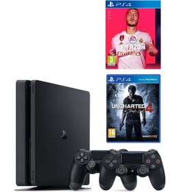 Resim Sony Playstation 4 Slim 500 GB Oyun Konsolu + 2. Playstation Kol 