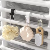 Resim 2/4 adet Radyatör Ray Askıları, Isıtılmış Havlu Radyatör Askıları, Radyatörler için Banyo Askıları, Çok Fonksiyonlu Giysi Kurutma Askıları, Havlu ve Giysi Askıları 