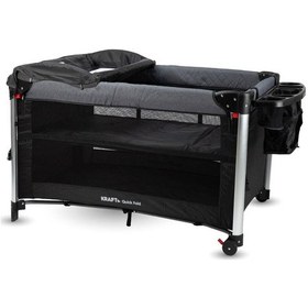 Resim Kraft Quick Fold Anne Yanı Oyun Parkı 70x110 Cm Siyah 
