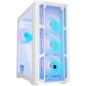 Resim Frisby Cx-501 750w 80 Bronze 4xargb Fan Mid Tower Beyaz Mesh Gaming (OYUNCU) Kasa 
