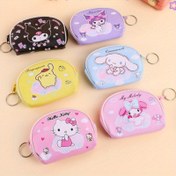 Resim Merhaba Kedi ve for my melody için Sevimli Para Cüzdanları - Azimli Stil, Elde Yıkanabilir, Anahtarlar ve Küçük Eşyalar için İdeal, Hediye Malzemesi | Oyuncak Tasarımı | Dayanıklı Kumaş 
