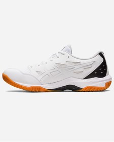 Resim Asics GEL-ROCKET 11 Erkek Beyaz Siyah Voleybol Ayakkabısı 1071A091-101 