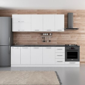 Resim Minar 280 cm Mutfak Dolabı Beyaz 280-B6 