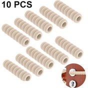 Resim Çocuklar İçin 10 Adet Kapı Kolu Koruyucusu, Kapı Kolu Koruyucuları, Çocuklar İçin Kapı Veya Pencere Kolu Koruyucuları İçin Yumuşak Güvenlik Kapı Kolu Koruyucuları 
