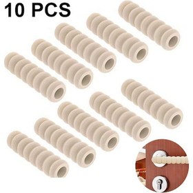 Resim Çocuklar İçin 10 Adet Kapı Kolu Koruyucusu, Kapı Kolu Koruyucuları, Çocuklar İçin Kapı Veya Pencere Kolu Koruyucuları İçin Yumuşak Güvenlik Kapı Kolu Koruyucuları 