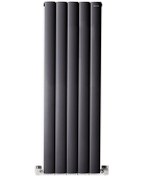 Resim 1200x395 Lilac Dikey Antrasit Alüminyum Radyatör 