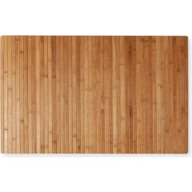 Resim Bambu Banyo Paspası Kaydırmaz Özellikli Taban 50 x 80 Naturel 