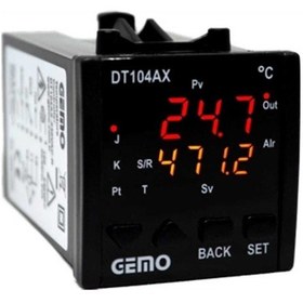 Resim Gemo Dt104ax-230vac-s "auto-tune Pıd" Sıcaklık Kontrol Cihazı 