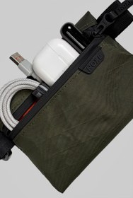 Resim Raven Frost Eco Mini Cüzdan Dark Green - ECO Black | X-Pac VX21 