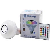 Resim Go İthalat 2IN1-KUMANDALI RGB LED AMPUL - BLUETOOTH HOPARLÖR MÜZİK ÇALAR LED-7W - HOPARLÖR-3W (5273) 