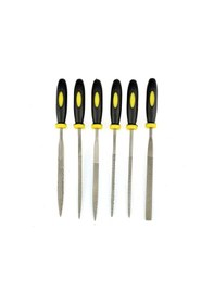 Resim Ahşap Törpü Seti 6 Adet Marangoz 5x140mm Dosya Oyma Aletleri Çift Riffler Aracı Katmanı 