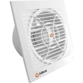 Resim Hiva HV1100 Dekoratif Plastik Banyo Tuvalet Aspiratörü 100MM 15 Watt 