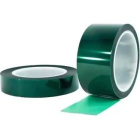 Resim Bant Marketim Yeşil Polyester Bant Maskeleme Bandı 25MM x 55MT 