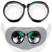 Resim Pazly Qısyker 1 Çift Vr Gözlük Miyopi Lens Oculus Quest 2 İçin, 0-500 Derece Miyopi/50-200 Derece Astigmatizma/1.56 Lens, Optimal Fit 
