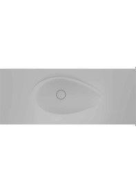 Resim Real Stone Avocado Etajerli 80x50 Beyaz Granit Banyo Lavabosu Beyaz 
