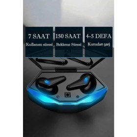 Resim Aslanoğlu Store Mey Ithalat® Bluetooth Gamer Kulaklığı Anc Özelliği Yüksek Ses Kaliteli 
