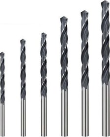 Resim Gfb Hss Matkap Ucu Siyah Beyaz 8 Mm -10 Adet 