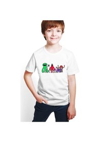 Resim Startmore Garten Of Banban Baskılı Unisex Çocuk Tişört H02 BEYAZ 