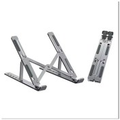 Resim Macbook Laptop Bilgisayar Standı Notebook Özel Yükseltici Stand Tablet Tutucu Ayarlı Metal Metal Stand-970 