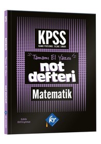 Resim KPSS Matematik Konu Anlatımı Defteri Kr Akademi 