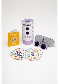 Resim Soleda 0-12 Ay Bebek Güneş Gözlüğü Lavender 