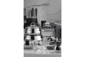 Resim Kütahya Porselen Efes 18 Parça Çelik Çeyiz Seti 