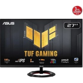 Resim Asus 27" IPS Tuf Gamıng VG279Q3R 1ms 180HZ Hdmı-Dp Gamıng Monitör 1920X1080 