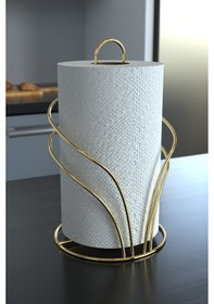 Resim Karteya Ekmek Sepeti Ve Servis Sunum Seti Havluluk Peçetelik Nihale Ekmeklik -4'lü Set Gold 