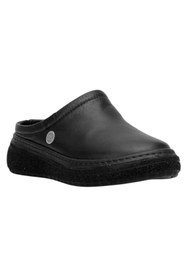 Resim Mammamia D26YT-6140-B Siyah Kadın Comfort Deri Terlik 