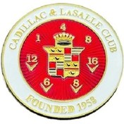 Resim Etiketçilere Özel Armalar Cadillac Lasalle Gold Modeli Yapışkanlı 