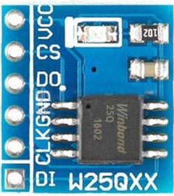 Resim Winbond W25q64jvsıq 64m-bit Seri Flash Modül 3.3v Spı Hafıza Entegresi 32768 Sayfa Uniform 4kb 