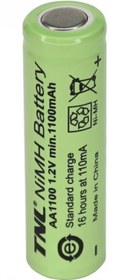 Resim TNL 1100mah AA 1.2v Başlıksız Şarjlı Kalem Pil 