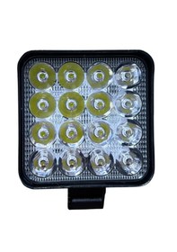 Resim Mini 16 Led Çalışma Lambası Beyaz Off-road 48w 12-24v Çalışır Br 301 06 80 