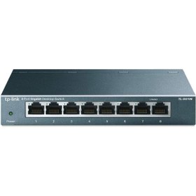 Resim Yıldızan TL-SG108, 8-Port 10/100/1000 MBPS Gigabit Ethernet Switch 5 V Harici Güç 1171935 