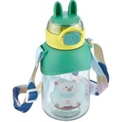 Resim Vagonlife VGN2108 650ml Yeşil Pipetli Matara 